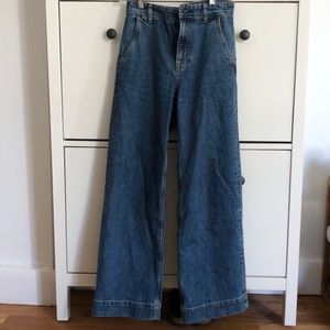 Everlane wide leg jeans